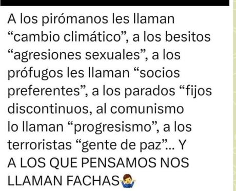 Adoctrinamiento, manipulación y estafa socialista en España