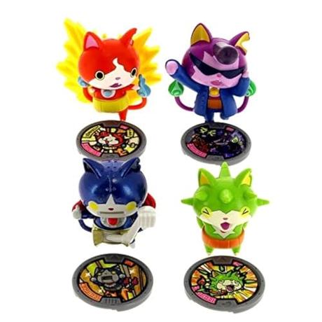 El Mejor 10 yokai watch de 2024: La Elección de los Especialistas Hasbro - Yo Kai Watch 1388223. Set de 4 personajes.