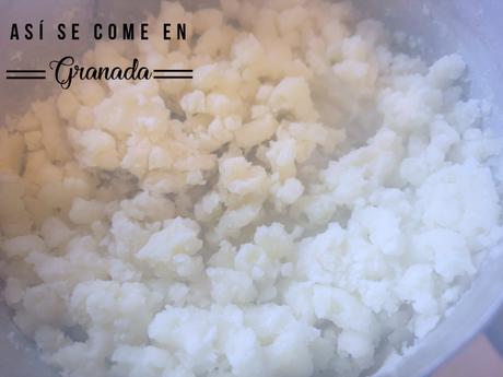 Pizza de patata con menestra