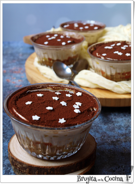 Tiramisú de mango y papaya Tiramisú de mango y papaya