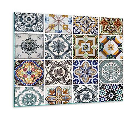 El Mejor 10 protector vitrocerámica de 2024: La Elección de los Especialistas TMK - Placa protectora de vitrocerámica 60 x 52 cm 1 pieza cocina eléctrica universal para inducción protección contra salpicaduras tabla de cortar de vidrio templado como decoración Mosaico