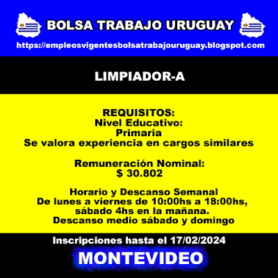 LIMPIADOR-A LIMPIADOR-A