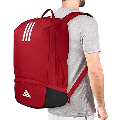 adidas Tiro 23 League Backpack Sports, Unisex Adulto, Team Power Red 2/Black/White, 1 Plus