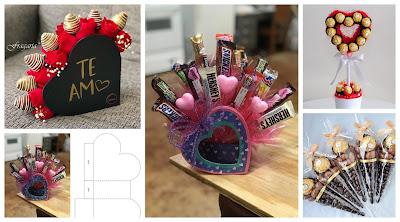 Ideas espectaculares para regalar chocolates en san valentín