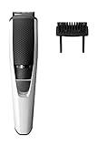 Philips Beardtrimmer Serie 3000, Barbero Recortadora de Barba con Tecnología Lift & Trim (modelo BT3206/14)