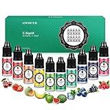 E Liquido Vape Liquido 10 Pack (10pcx10ml) Juicy Flavors 70/30 para todos los cigarrillos electrónicos E Cig Cigarrillo electrónico Vapes Pen Vape Pod Starter Kit Eliquid Sin nicotina
