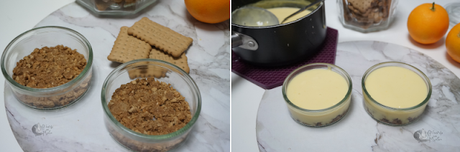 Crema de naranja sin lastosa y sin huevos