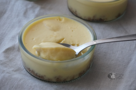 Crema de naranja sin lastosa y sin huevos