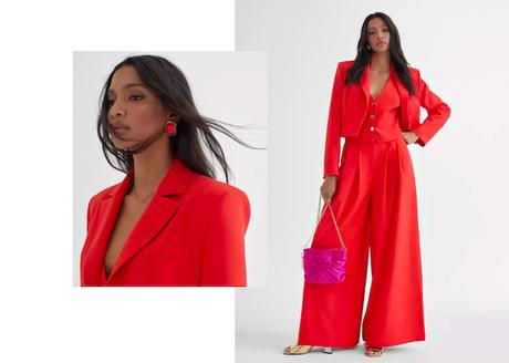Looks de San Valentín, cómo llevar el rojo pasión en el día de los enamorados traje rojo lola casademunt
