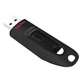 SanDisk Ultra 16 GB USB Flash Drive USB 3.0 Up to 130 MB/s Read, Black
