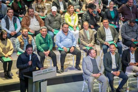 Gobernador Ricardo Gallardo entrega recursos históricos para mejorar infraestructura en San Luis Potosí