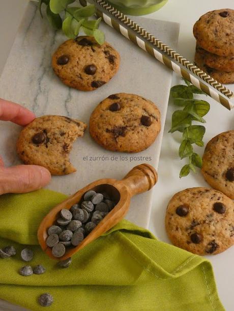 Cookies con Chocolate y Vainilla