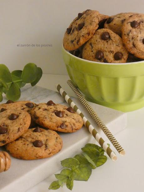 Cookies con Chocolate y Vainilla