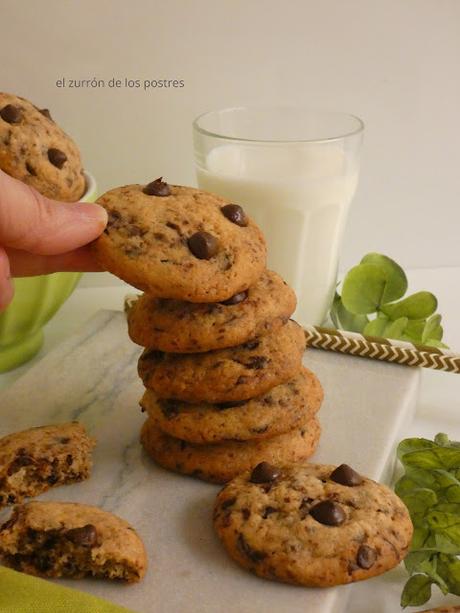 Cookies con Chocolate y Vainilla