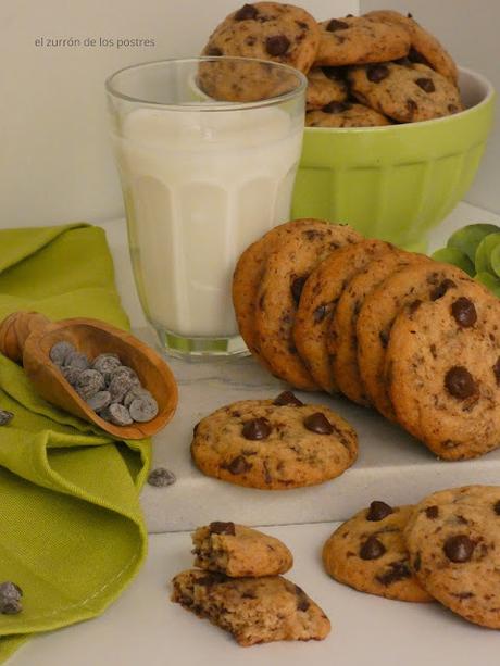 Cookies con Chocolate y Vainilla
