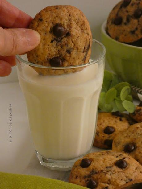 Cookies con Chocolate y Vainilla