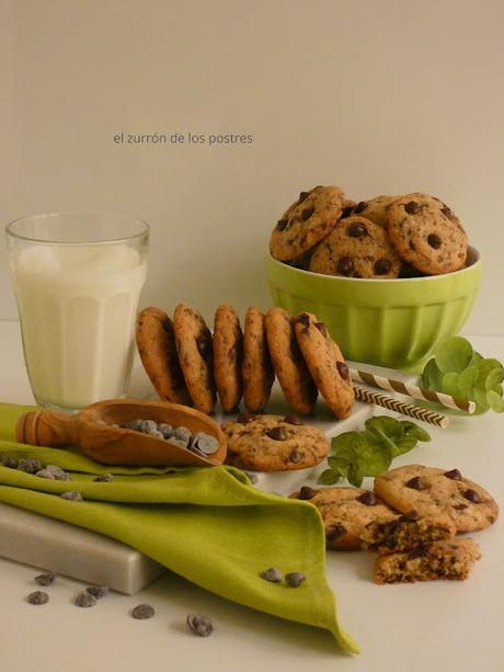 Cookies con Chocolate y Vainilla
