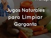 Jugos Naturales para Limpiar Garganta