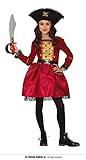 Fiestas Guirca Disfraz de pirata para niña de 7 a 9 años