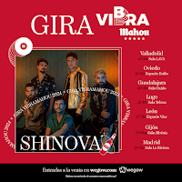 Conciertos Shinova Gira Vibra Mahou 2024