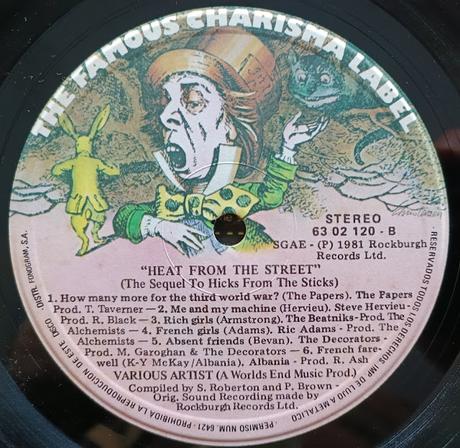 VA - Heat From the Street Lp 1981 VA - Heat From the Street Lp 1981