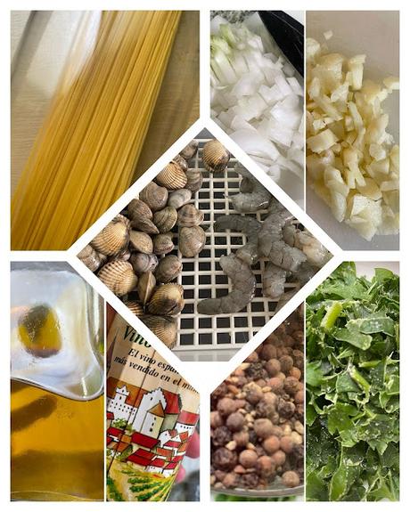 🦐🍝  Espaguetis a la Marinera 🍝 🦐