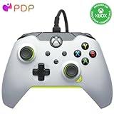 PDP Wired mando Electric White, Gamepad for Video Game, Gaming, Xbox One, Officially Licensed - Xbox Series X|S