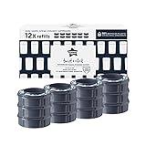 Tommee Tippee Recambios para Contenedor Pañales Avanzado Twist and Click, Película Greenfilm Antibacteriana y Sostenible, Pack de 12