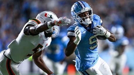 WR Devontez Walker, UNC