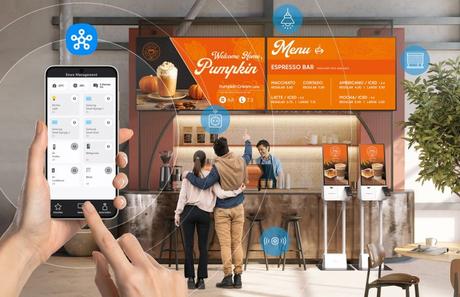 Samsung presenta avances en la conectividad para sus pantallas B2B a través de SmartThings