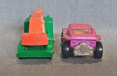 Grúa pesada Faun y Buggy playero de Matchbox de la pieza #30