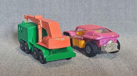 Grúa pesada Faun y Buggy playero de Matchbox de la pieza #30