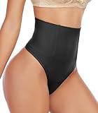 Odiseo Faja Tanga Braga Reductora Mujer. Bragas Moldeadoras Estilo Lefties. Faja Invisible para Vestidos sin Costuras de Cintura Alta (L/XL (55-70Kg))