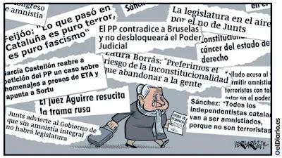 La “fachosfera” que busca “derrocar al Gobierno”… Y el PP contra la amnistía. La “fachosfera” que busca “derrocar al Gobierno”… Y el PP contra la amnistía.