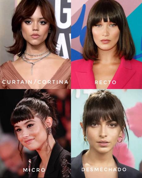 Flequillo: cuándo si y cuándo no según tu tipo de cara.