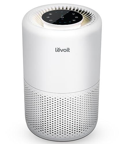 LEVOIT Purificador de Aire Inteligente, Filtro HEPA, CADR 170m³/h a 35m², Control por Alexa, Silencio Modo Sueño inferior a 24dB, Elimina 99,97% de Alergia Polen Olor y Caspa de Mascota,Blanco