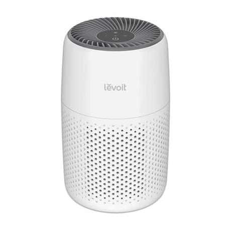 LEVOIT Purificador de Aire con Filtro HEPA，Purificador Aire Silencioso 25dB，Purificador Hogar Portátil para Alergias con Aromaterapia，Bajo Consumo de Energía de 7W，Core Mini
