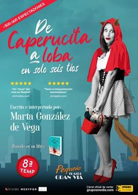 OPINIÓN DE CAPERUCITA A LOBA EN SOLO SEIS TÍOS DE MARTA GONZÁLEZ DE VEGA