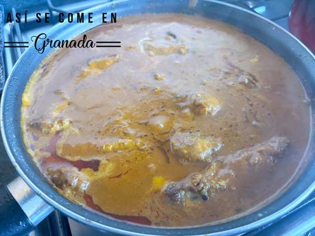 Pollo Tikka Masala con arroz