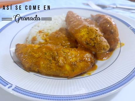 Pollo Tikka Masala con arroz