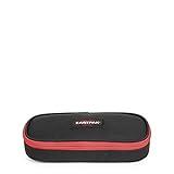 Eastpak Oval Single Estuche, 22 cm, Kontrast Violet Red (Negro)