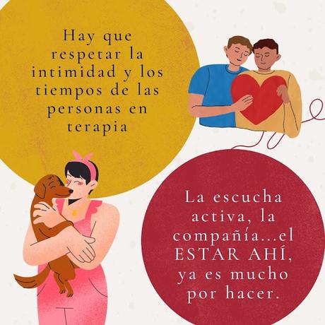 ¿Cómo acompañar a alguien en terapia? 03