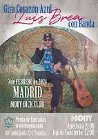 Concierto de Luis Brea en Moby Dick Club
