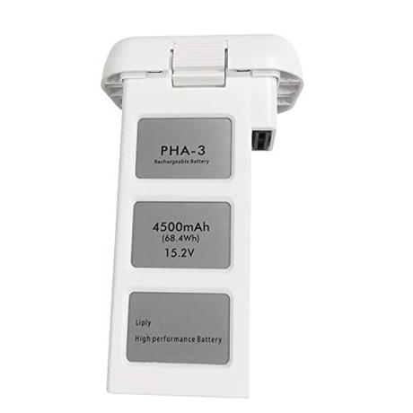 PHA-3 Phantom 3 Battery, Batería de Vuelo de Reemplazo Inteligente para dji Phantom 3 Standard, dji Phantom 3 Pro, dji Phantom 3 Advanced, dji Phantom 3 4K, dji Phantom 3 SE Drone(15.2V 68.4Wh)