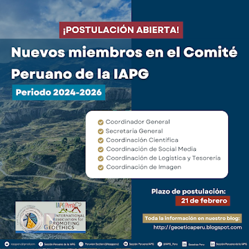 Convocatoria IAPG-Perú | Elección de Nuevo Comité 2024-2026