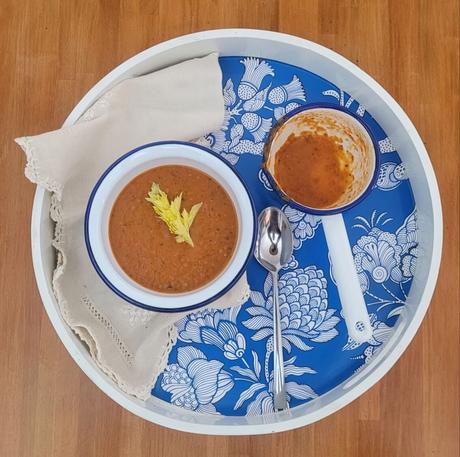 Crema de tomate asado