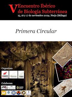 Ya está la 1º Circular del V Encuentro Ibérico de Biología Subterránea (Nerja, Málaga)