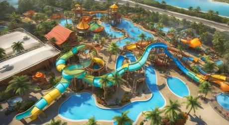 Parque acuático en Marina World Parque acuático en Marina World