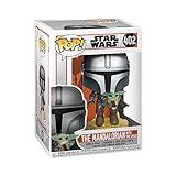 Funko Pop! Star Wars: The Mandalorian - Mando Flying with Jet Pack - Figura de Vinilo Coleccionable - Idea de Regalo- Mercancia Oficial - Juguetes para Niños y Adultos - TV Fans