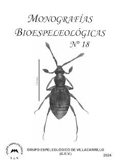 Nuevo número de MONOGRAFÍAS BIOESPELEOLÓGICAS